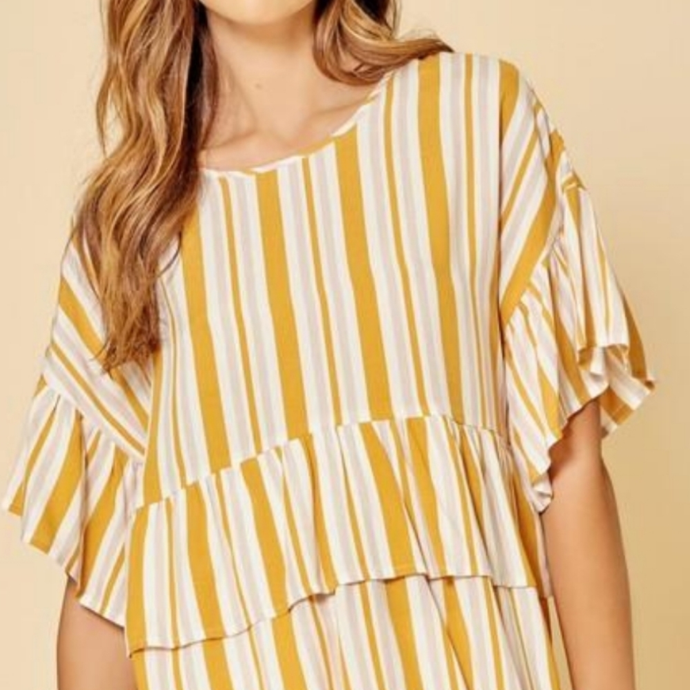 Marigold Babydoll Top